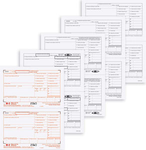 Laser W-2, 4-Part Set 8.5" X 11" (image for) Laser W-2, 4-Part Set 8.5" X 11"